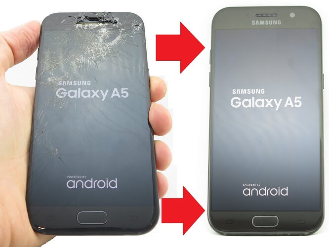 замена дисплея на Samsung Galaxy A5 2017