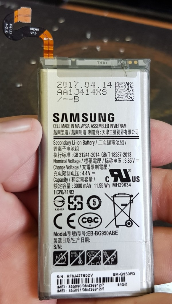 сборка Samsung S8