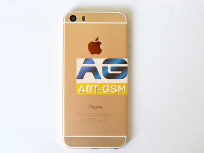 Корпусной-часть-(Корпус)-Apple-iPhone-5S-Gold-с-дизайном-под-iphone-6
